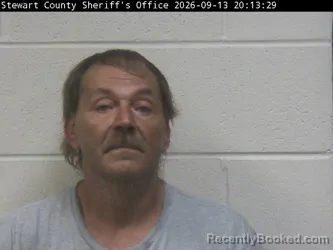 Mugshot of William Jr Stanek booked in Stewart County, Tennessee on September 13, 2026