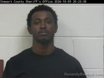 Mugshot of Damian J Taylor booked in Stewart County, Tennessee on October 5, 2026