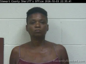 Mugshot of Tess L Tillman booked in Stewart County, Tennessee on October 3, 2026