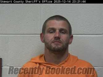 Booking photo from Stewart County, Tennessee