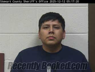 Booking photo from Stewart County, Tennessee