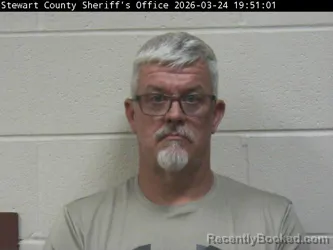 Mugshot of KEITH B WALLACE booked in Stewart County, Tennessee on March 24, 2026