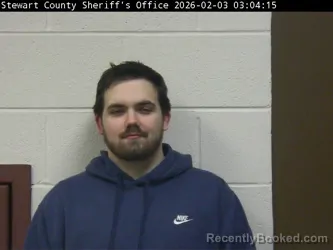 Booking photo from Stewart County, Tennessee