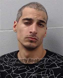 Booking photo from Hays County, Texas