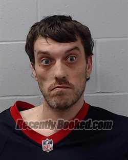 Booking photo from Hays County, Texas