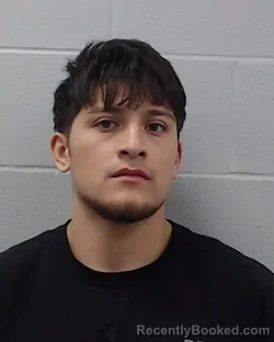 Booking photo from Hays County, Texas