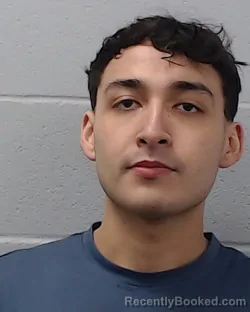 Booking photo from Hays County, Texas