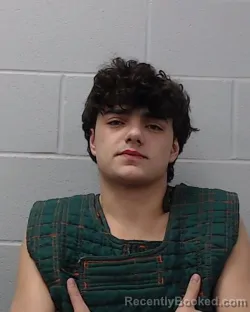 Mugshot of Cole Presten Barefoot