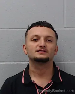 Booking photo from Hays County, Texas