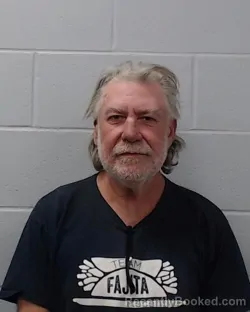 Booking photo from Hays County, Texas