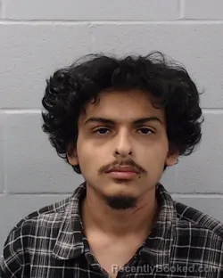 Booking photo from Hays County, Texas