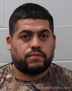 Booking photo from Hays County, Texas