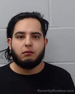 Booking photo from Hays County, Texas