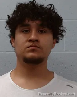 Mugshot of Guillermo Alfonso Gomez booked in Hays County, Texas on April 16, 2026