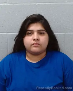 Mugshot of Katelynn Dolores Balderas booked in Hays County, Texas on April 17, 2026