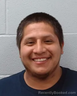 Mugshot of Alberto Teran booked in Hays County, Texas on April 18, 2026