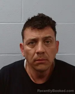 Mugshot of Daniel Christopher Amiel booked in Hays County, Texas on April 18, 2026