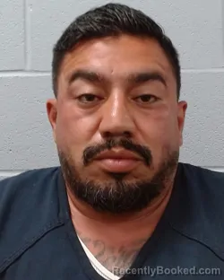 Mugshot of Jesus Rodriguez booked in Hays County, Texas on April 18, 2026