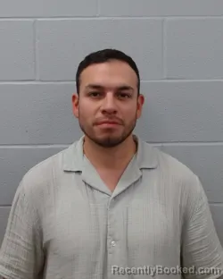 Mugshot of Edward Ryan Perez booked in Hays County, Texas on April 18, 2026