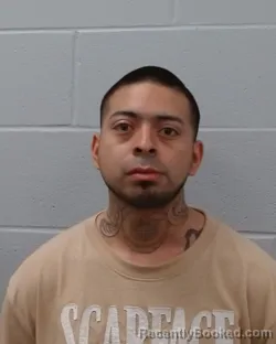 Mugshot of Raul Hernandez Martinez booked in Hays County, Texas on April 19, 2026