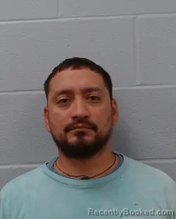 Mugshot of Daniel Castaneda Montoya booked in Hays County, Texas on April 22, 2026