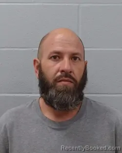 Mugshot of Manuel Jose Larrea booked in Hays County, Texas on April 23, 2026
