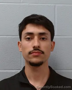 Mugshot of Alan Jesus Gonzalez booked in Hays County, Texas on April 24, 2026