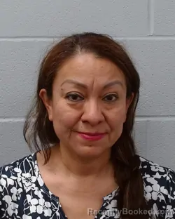Mugshot of Rebecca Morales booked in Hays County, Texas on April 24, 2026