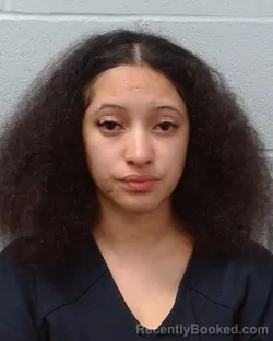 Mugshot of Erika Layla Keyes booked in Hays County, Texas on April 24, 2026