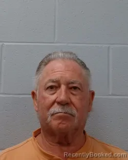 Mugshot of Darrell Wayne Moeller booked in Hays County, Texas on April 24, 2026