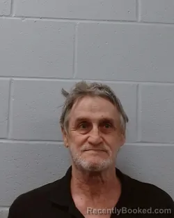 Mugshot of Douglas Eugene Taylor booked in Hays County, Texas on April 24, 2026