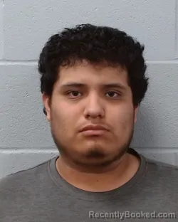 Mugshot of Dominic Rene Avila booked in Hays County, Texas on April 25, 2026
