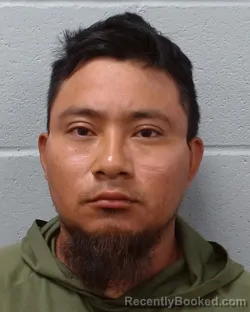 Mugshot of Adan Alberto Gonzalez Perez booked in Hays County, Texas on April 26, 2026