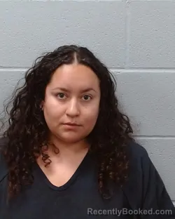 Mugshot of Claudia Elaine Trevino booked in Hays County, Texas on April 29, 2026