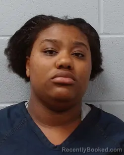 Mugshot of Zamyra Thornton booked in Hays County, Texas on April 30, 2026