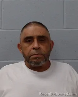 Mugshot of Rolando Garcia booked in Hays County, Texas on May 1, 2026