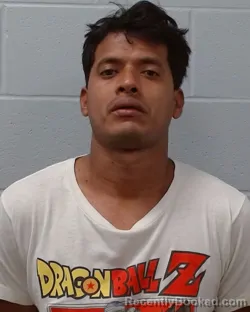 Mugshot of Walther Geronimo Vargas Gonzalez booked in Hays County, Texas on May 1, 2026