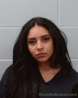Mugshot of Mallory Roxanne Hendryx booked in Hays County, Texas on May 2, 2026