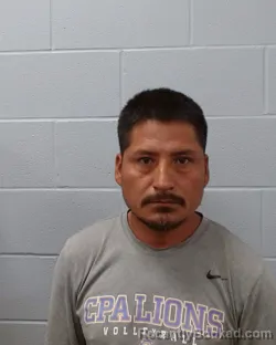 Mugshot of Abel Castillo Martinez booked in Hays County, Texas on May 3, 2026