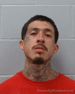 Mugshot of Adam Jaimes booked in Hays County, Texas on May 3, 2026