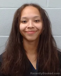 Mugshot of Layla Marie Diaz booked in Hays County, Texas on May 4, 2026