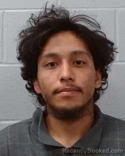 Mugshot of Dario Andres Rangel booked in Hays County, Texas on May 5, 2026