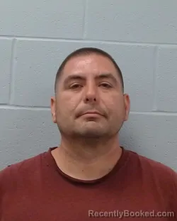 Mugshot of Ildefonso Padilla Juarez booked in Hays County, Texas on May 7, 2026