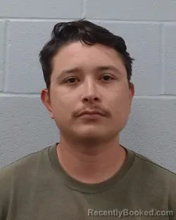 Mugshot of Michael Aaron Hernandez booked in Hays County, Texas on May 7, 2026