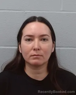 Mugshot of Claudia Villarreal booked in Hays County, Texas on May 7, 2026