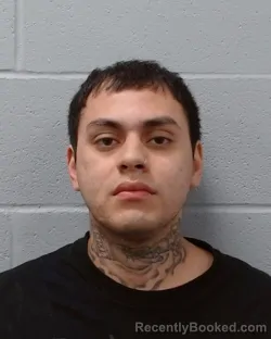Mugshot of Pascual Sebastian Rodriguez booked in Hays County, Texas on May 10, 2026