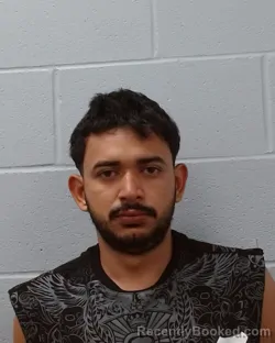Mugshot of Fernando Noel Soza Palacios booked in Hays County, Texas on May 10, 2026