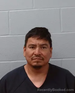 Mugshot of Marco Antonio Arevalo Rodriguez booked in Hays County, Texas on May 10, 2026