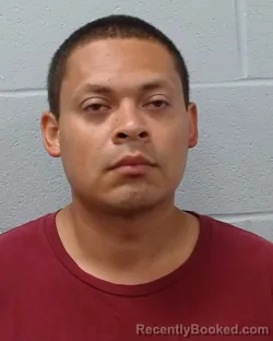 Mugshot of Ramon Caine Espinoza booked in Hays County, Texas on May 10, 2026