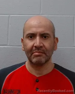 Mugshot of Ace Stephen Sanchez booked in Hays County, Texas on May 13, 2026